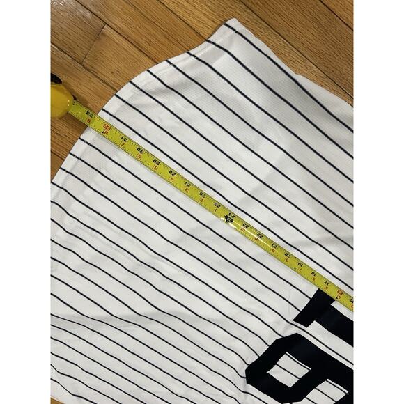 Nike Authentic NY New York Yankees MLB Baseball Pinstripe Jersey Men’s Sz: XL - Picture 11 of 11